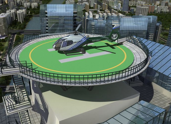 在自家楼顶可以建直升机停机坪吗